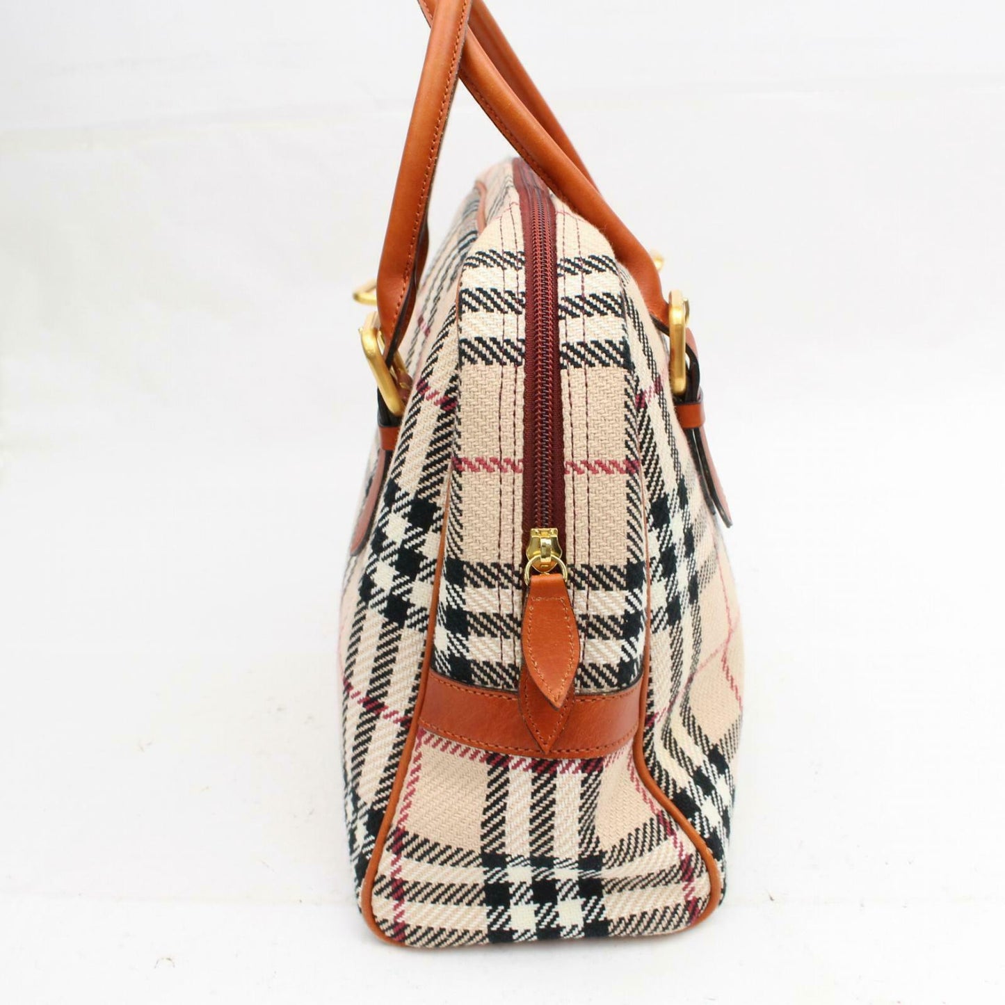 Burberry Damier Canvas Beige Handbag Style 3