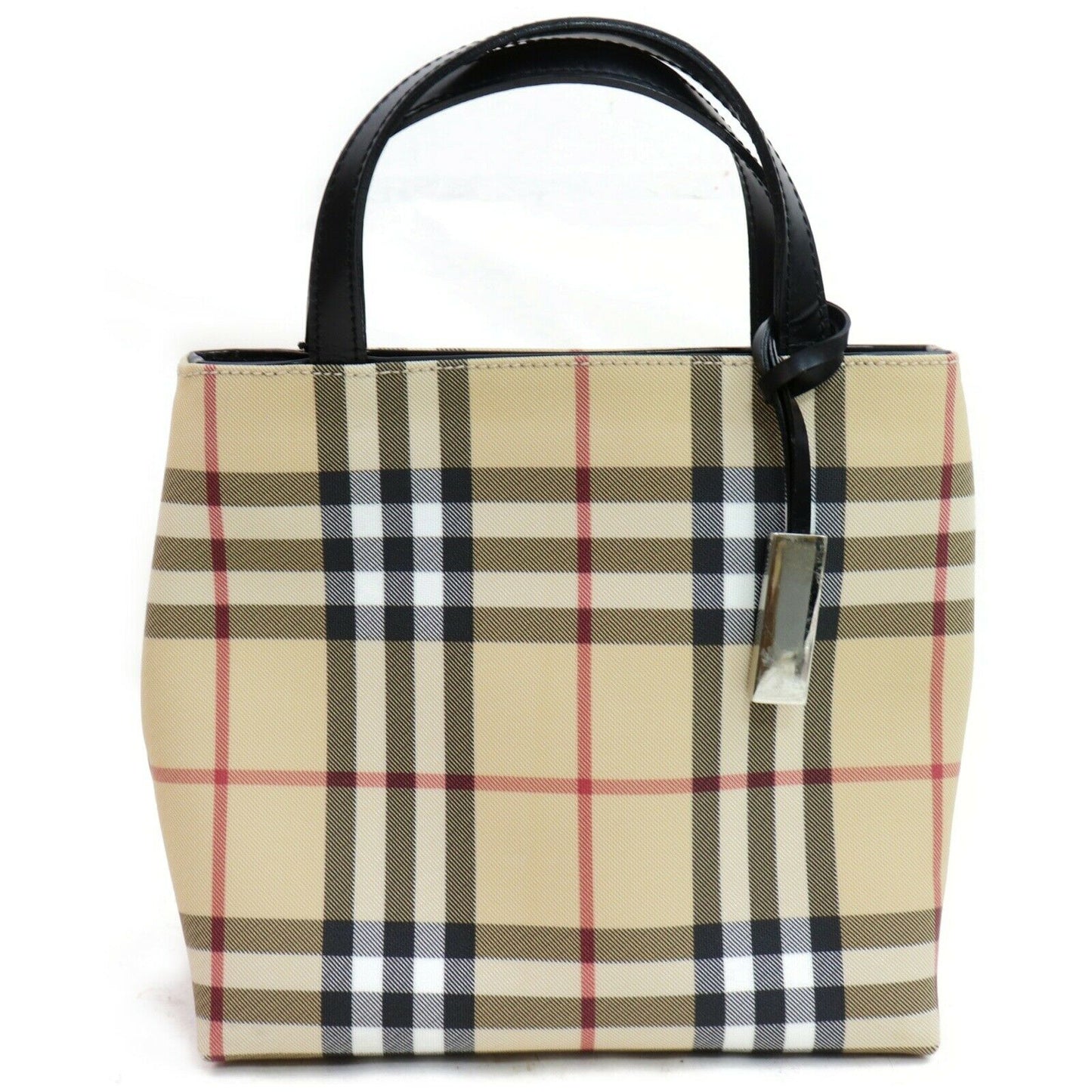 Burberry PVC Beige Handbag Style 2