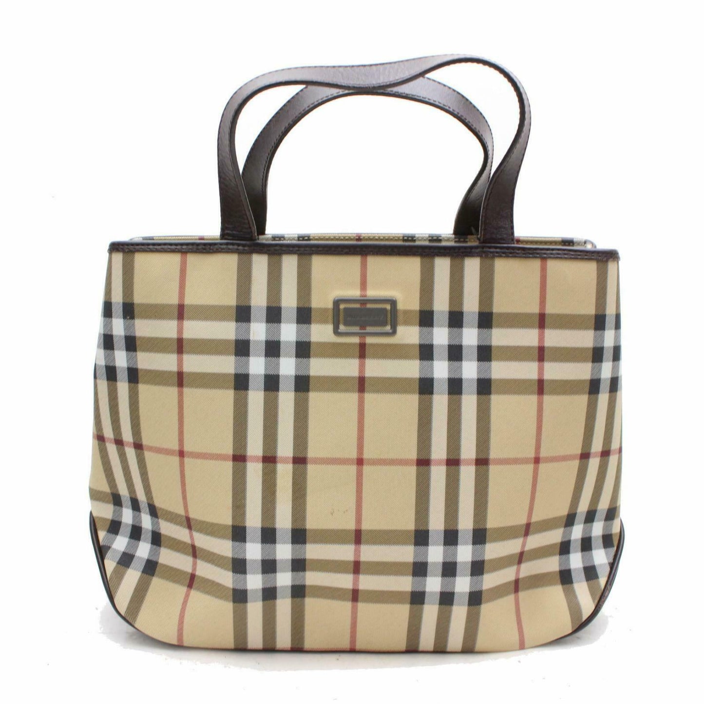 Burberry PVC Beige Handbag