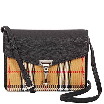 Burberry Mini and Leather Black Crossbody Bag