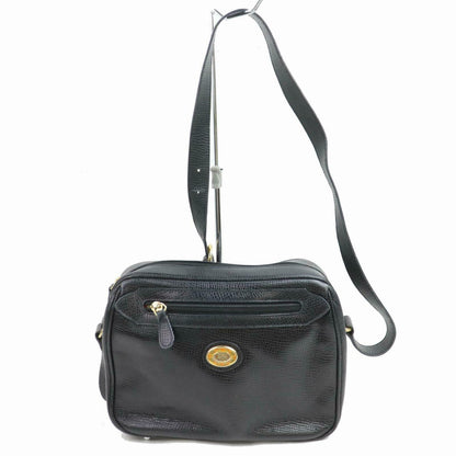 Burberry London Leather Black Shoulder Bag