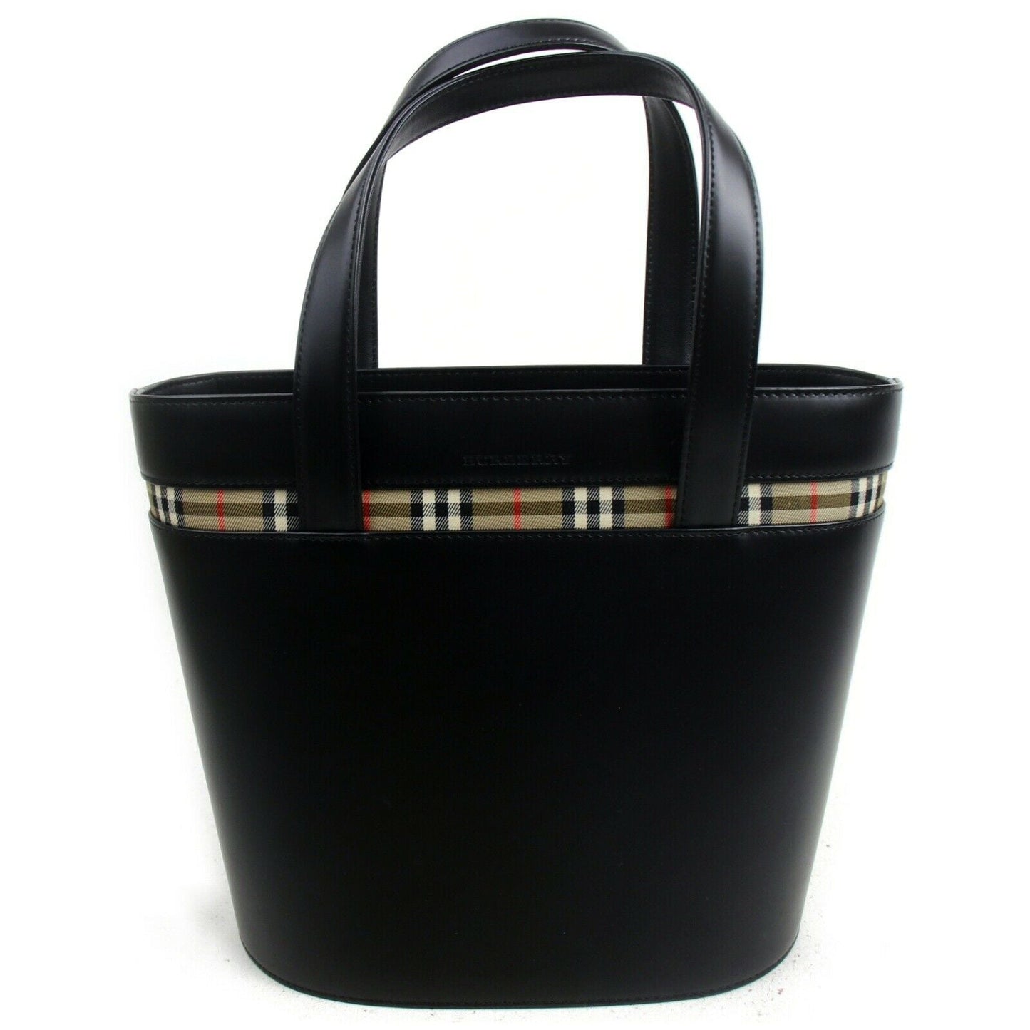 Burberry London Leather Black Handbag