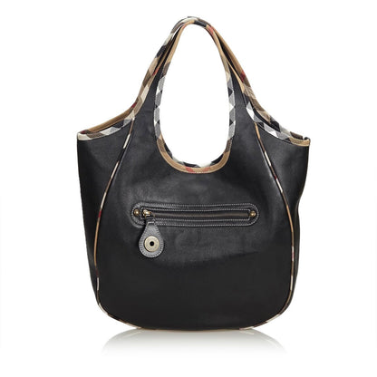 Burberry Others United Leather Black Tote Bag Style 2