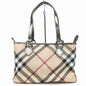 Burberry Light PVC Brown Shoulder Bag