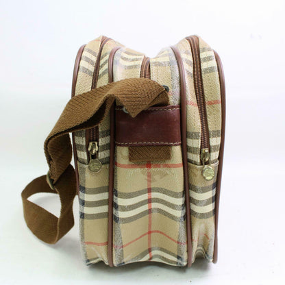 Burberry PVC Beige Shoulder Bag