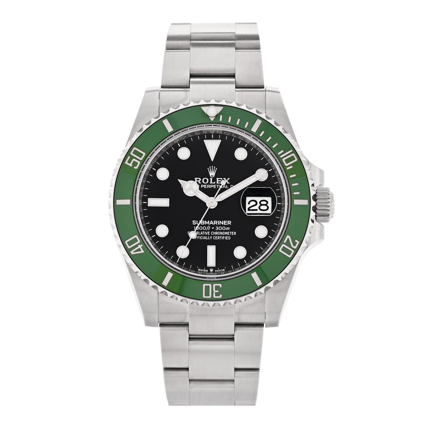 Stainless Steel 41mm Oyster Perpetual Submariner Date Starbucks Watch Black 126610LV