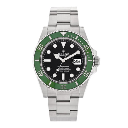 Stainless Steel 41mm Oyster Perpetual Submariner Date Starbucks Watch Black 126610LV