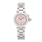 Stainless Steel 27mm Miss Pasha Quartz Watch Pink