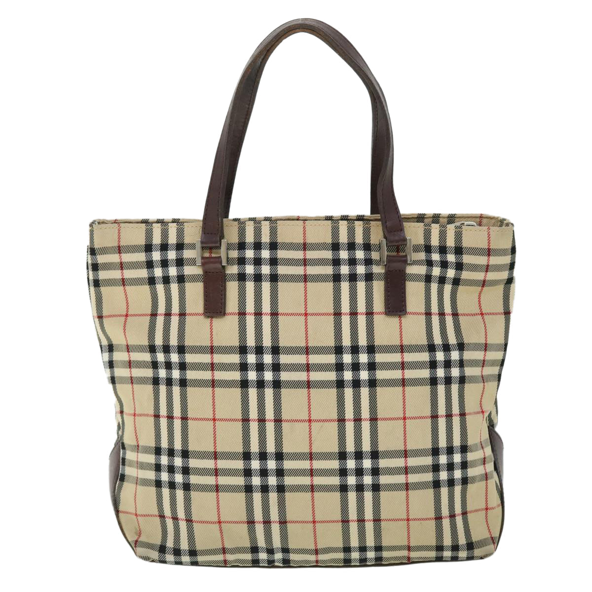 Burberry Cabas Brand Brown Handbag