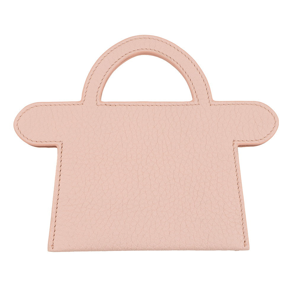 FENDI Peekaboo Selleria Card Case Pink8M0511 Calf Leather Rovelle Bags