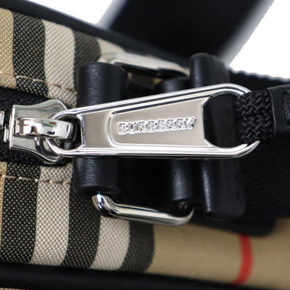 Burberry Brand Canvas White Shoulder Bag Style 19