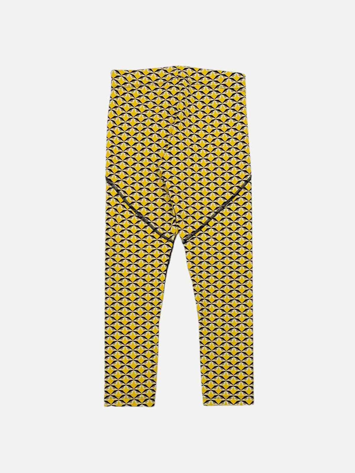 FENDI Bug Eye Yellow & Black Printed Size US 2 Leggings Rovelle Bags