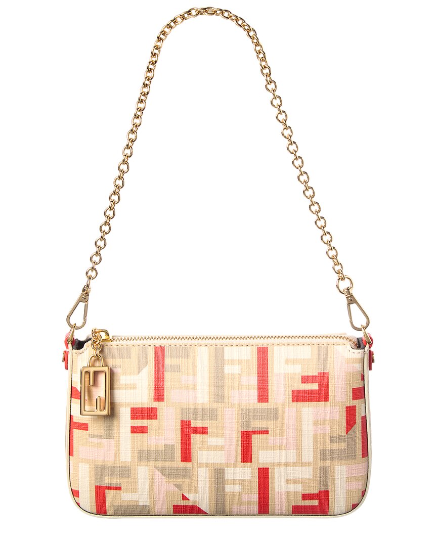 Fendi Baguette Ff Jacquard Pouch Rovelle Bags