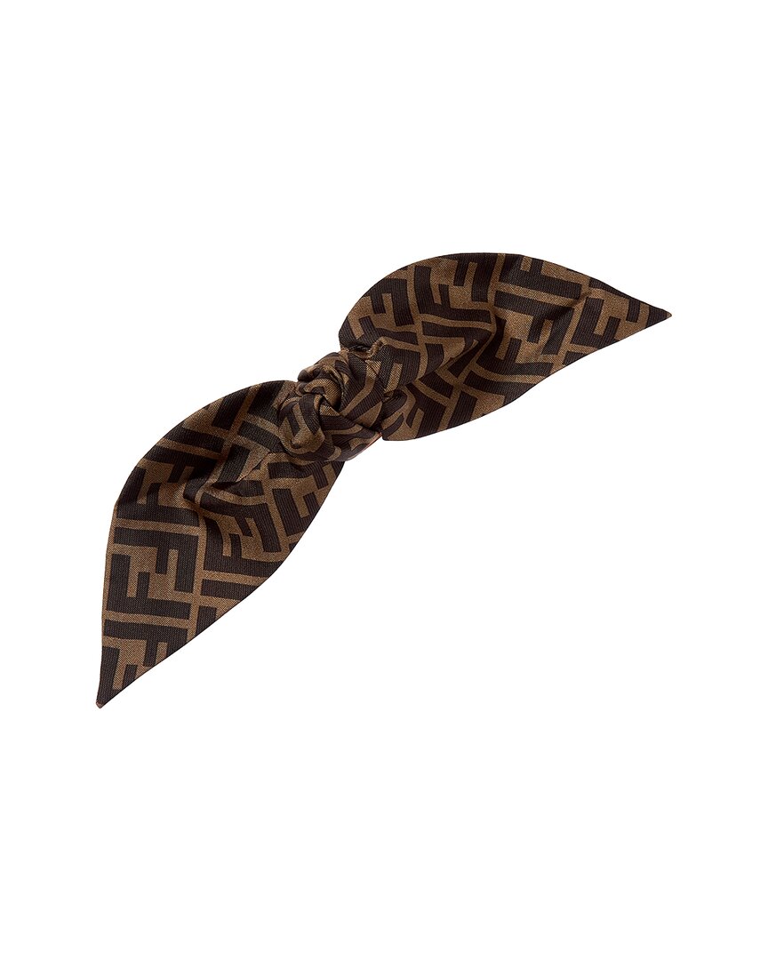 Fendi Ff Silk Hair Clip Rovelle Bags