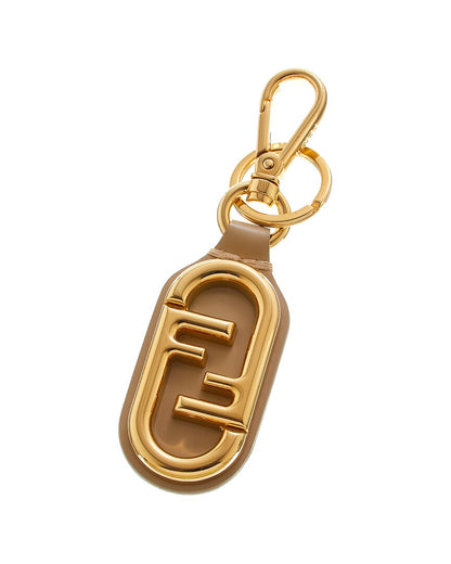 Fendi O'lock Leather Key Chain Rovelle Bags