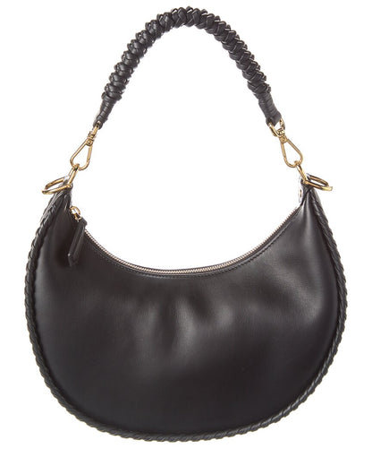 Fendi Fendigraphy Small Leather Hobo Bag Rovelle Bags