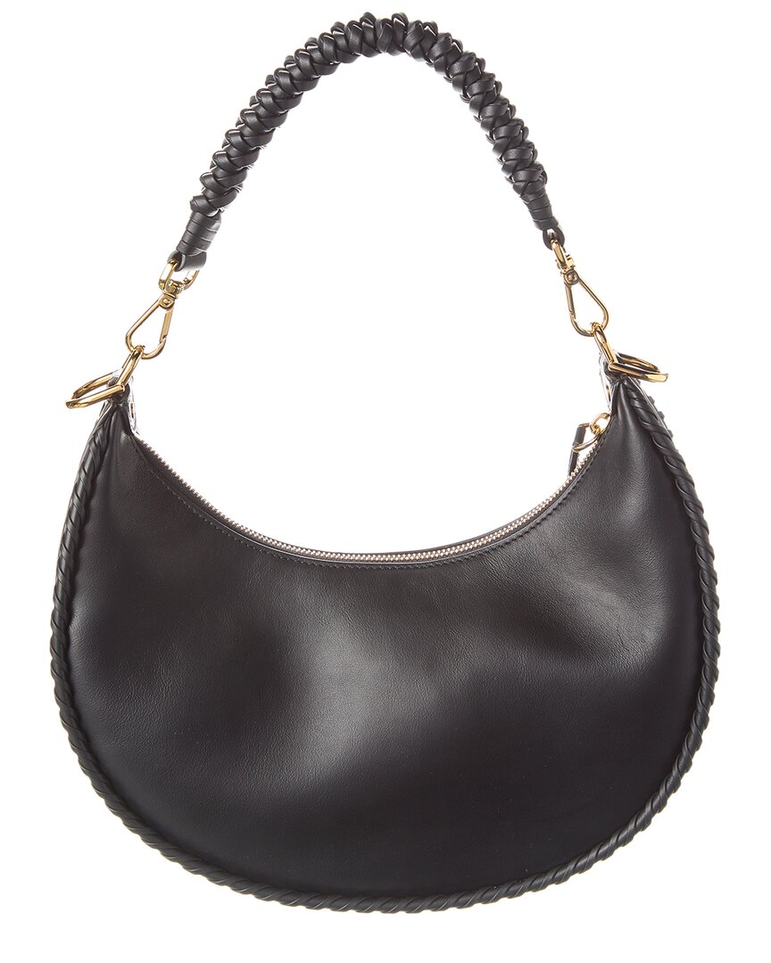 Fendi Fendigraphy Small Leather Hobo Bag Rovelle Bags