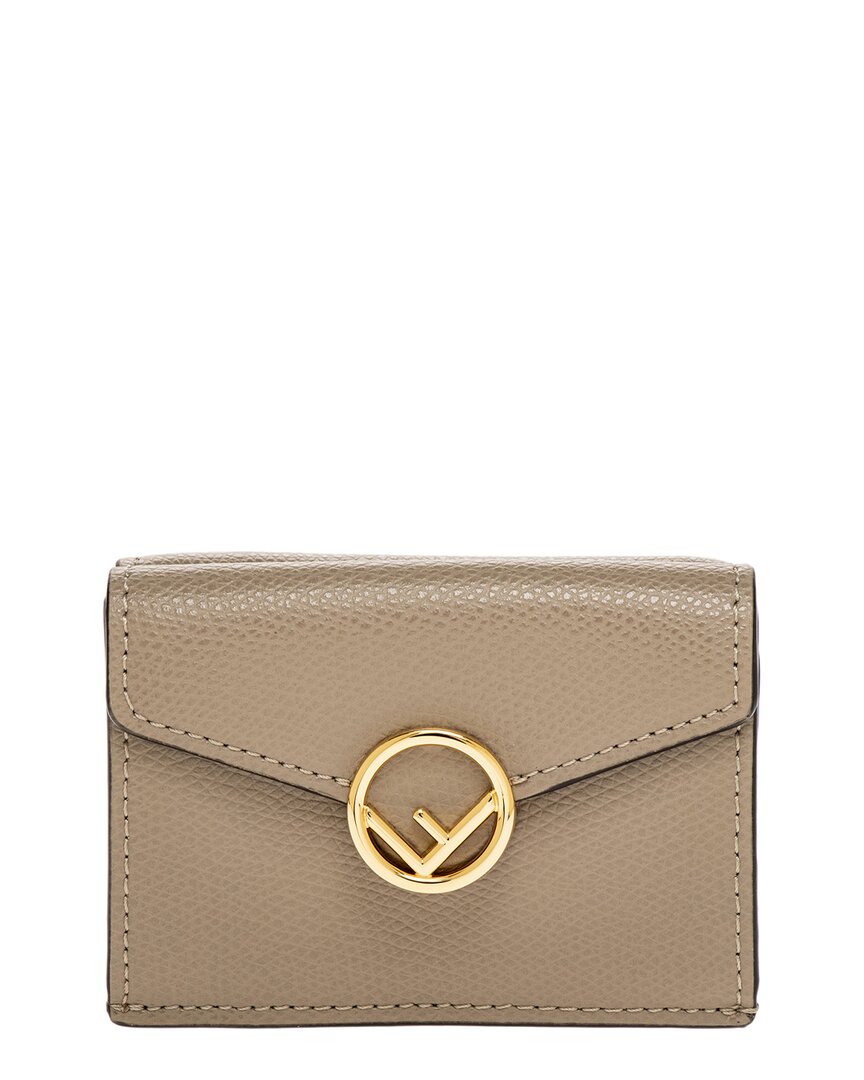 Fendi F Is Fendi Leather Micro Wallet Rovelle Bags