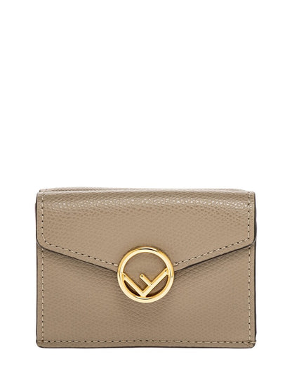 Fendi F Is Fendi Leather Micro Wallet Rovelle Bags