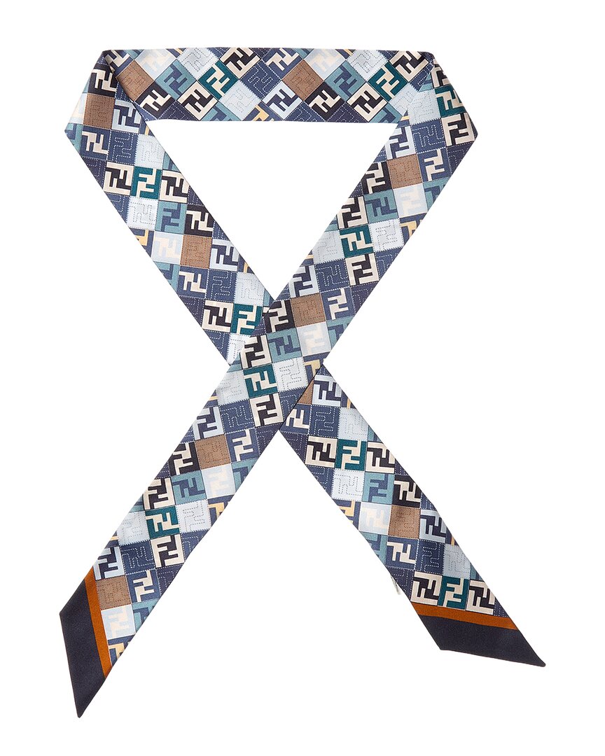 Fendi Wrappy Silk Scarf Rovelle Bags