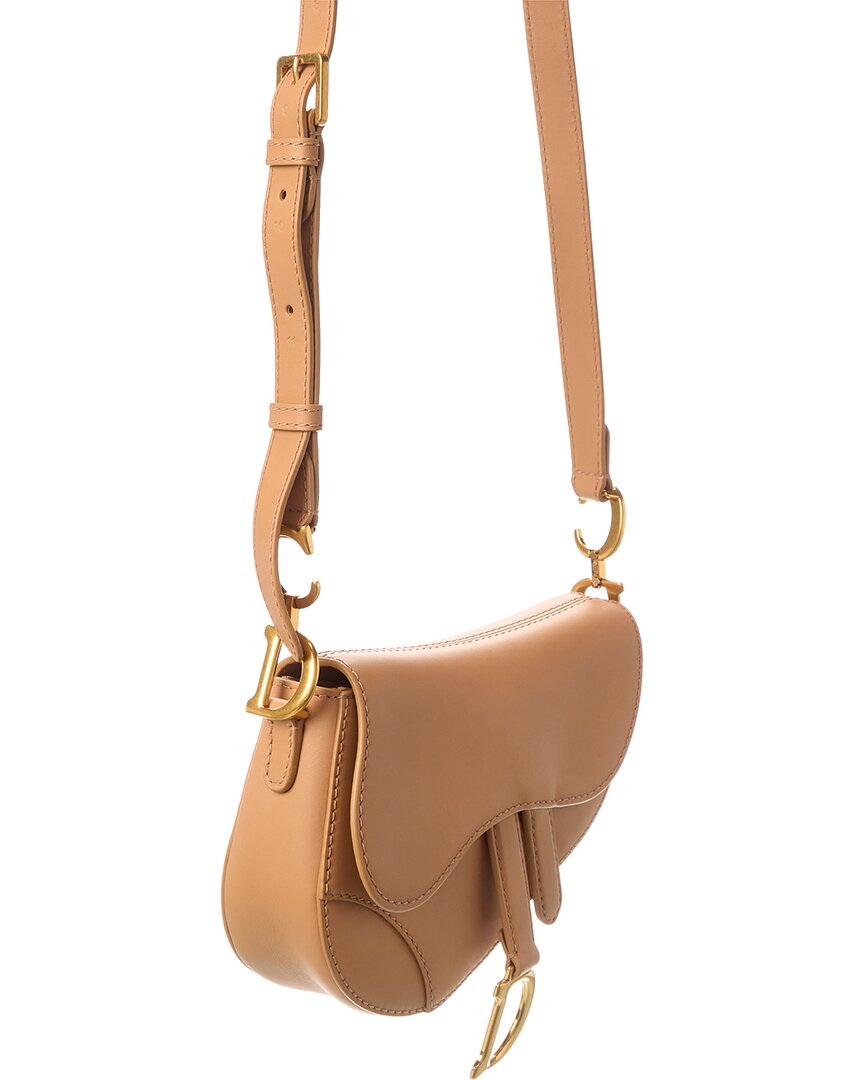 Dior Small Leather Saddle Bag Rovelle Bags