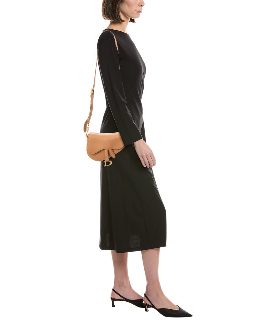 Dior Small Leather Saddle Bag Rovelle Bags
