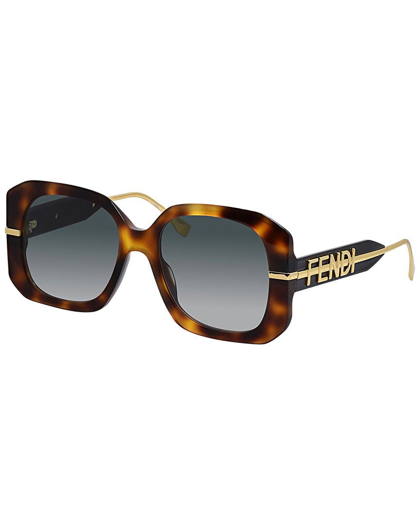 Fendi Women's Fe40065 55Mm Sunglasses Rovelle Bags