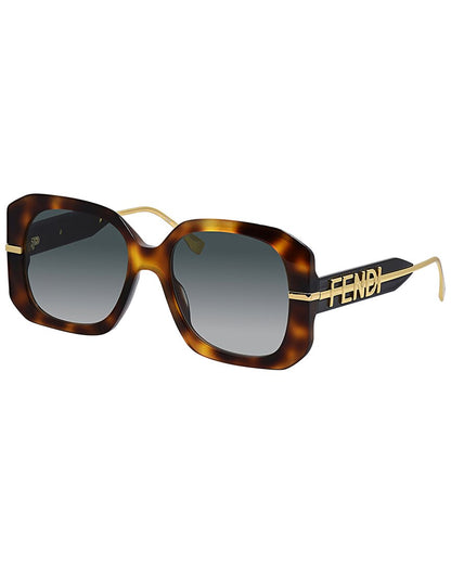 Fendi Women's Fe40065 55Mm Sunglasses Rovelle Bags