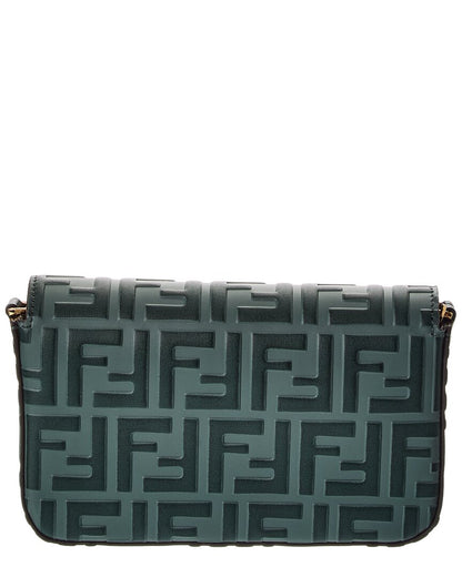 Fendi Ff Diamonds Leather Wallet On Chain Rovelle Bags