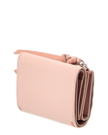 Fendi Peekaboo Micro Leather Trifold Wallet Rovelle Bags