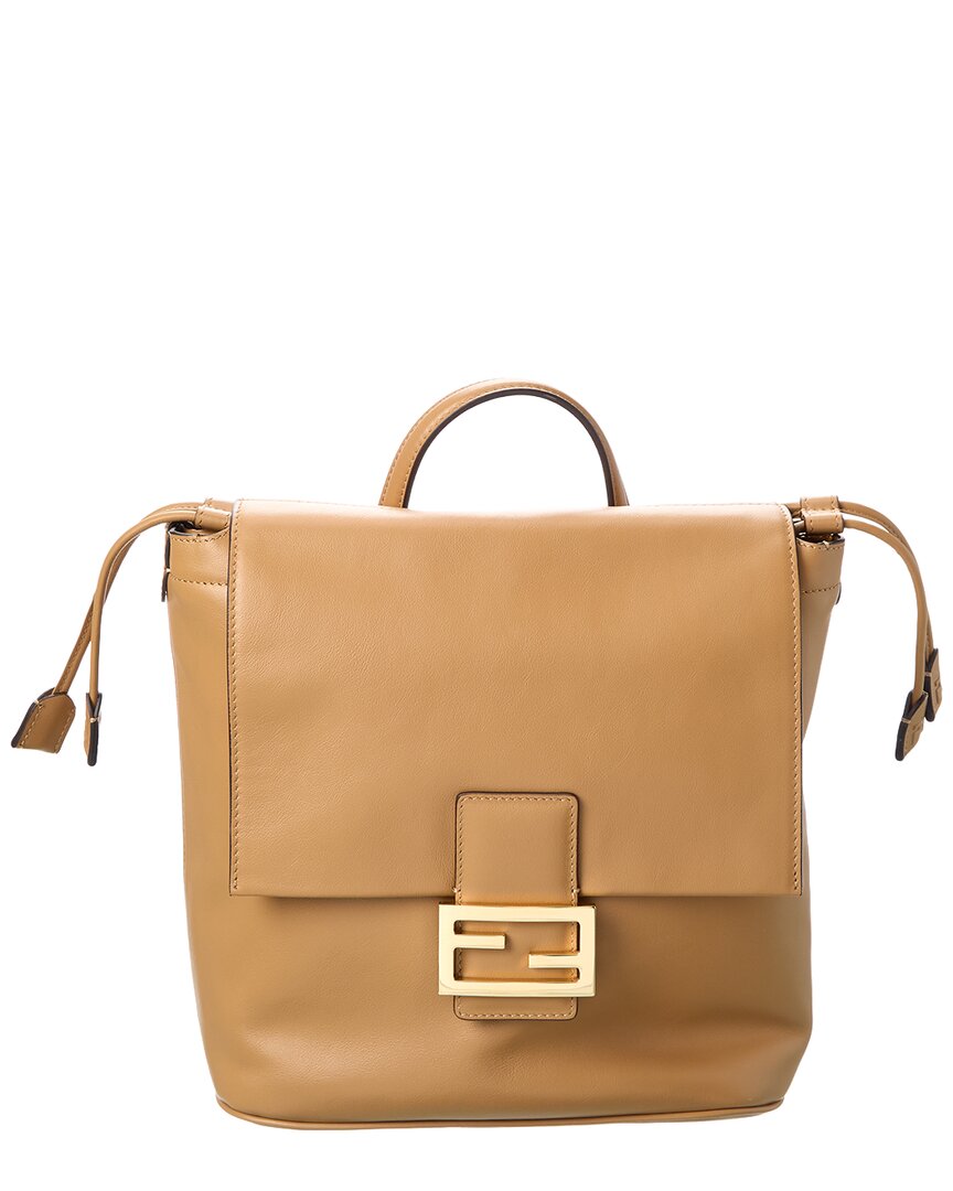 Fendi Leather Backpack Rovelle Bags
