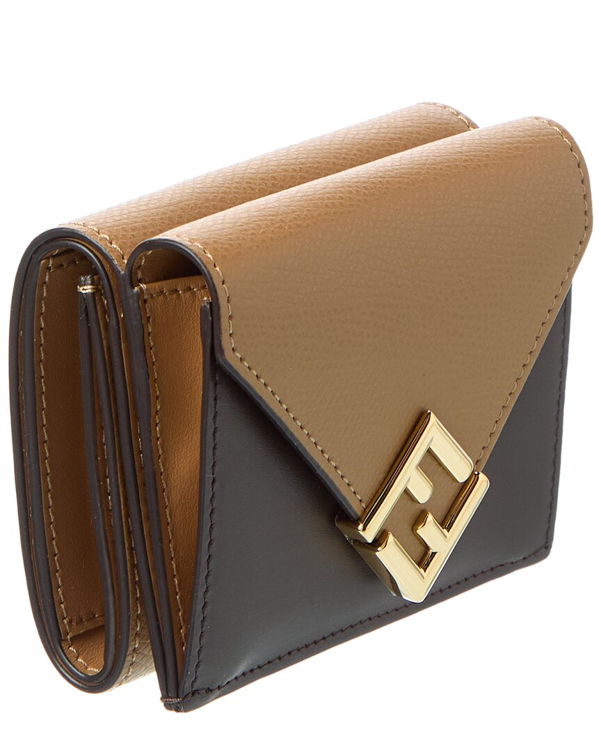 Fendi Ff Diamonds Leather Wallet Rovelle Bags
