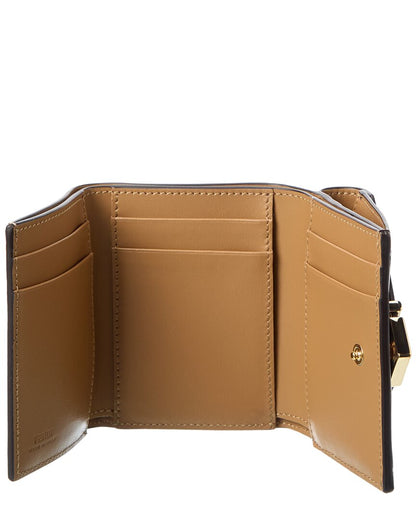 Fendi Ff Diamonds Leather Wallet Rovelle Bags