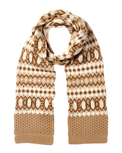 Fendi Wool-Blend Scarf Rovelle Bags