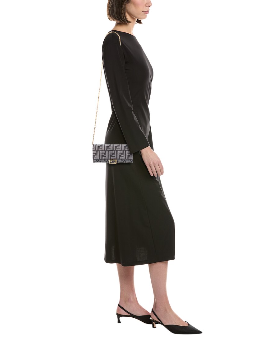 Fendi Baguette Leather Wallet On Chaim Rovelle Bags