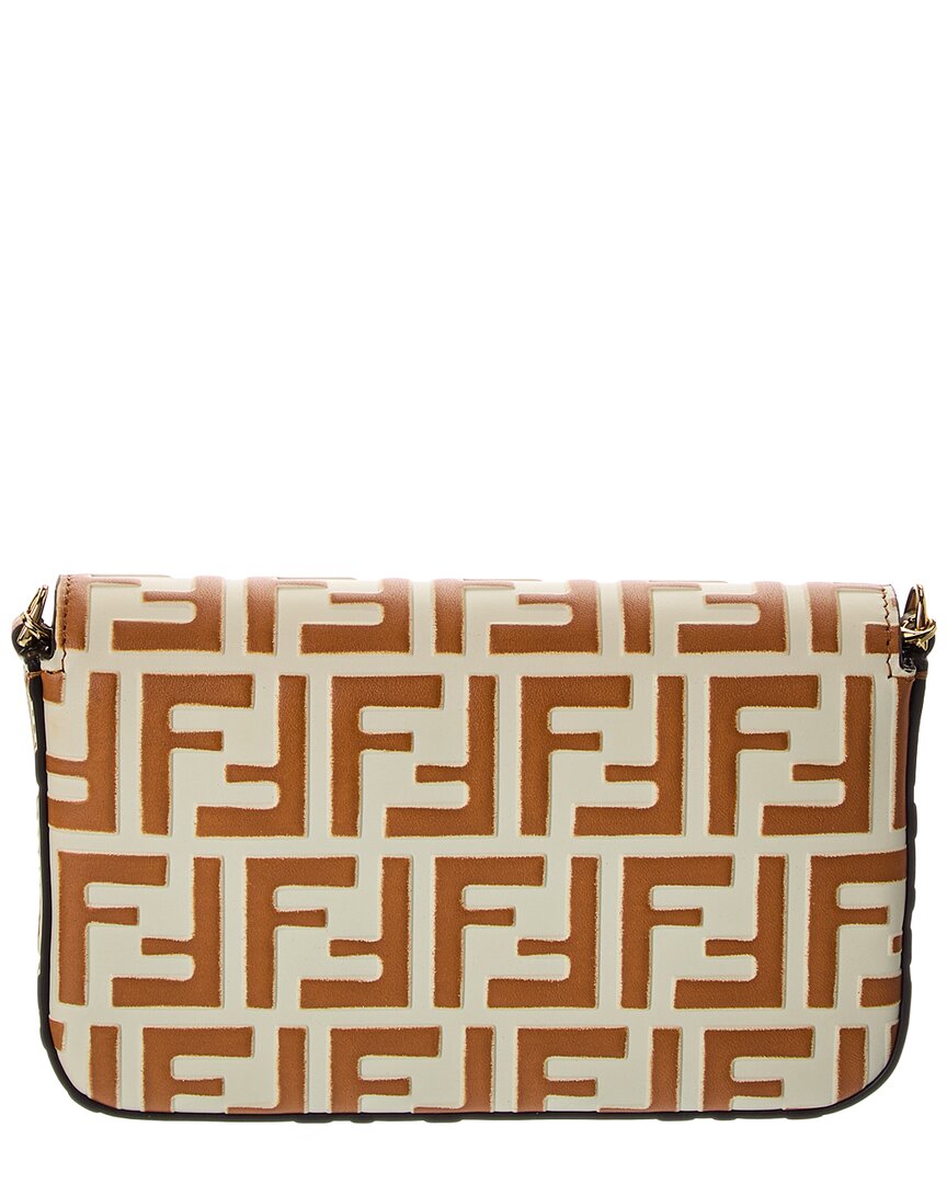 Fendi Ff Diamonds Leather Wallet On Chain Rovelle Bags