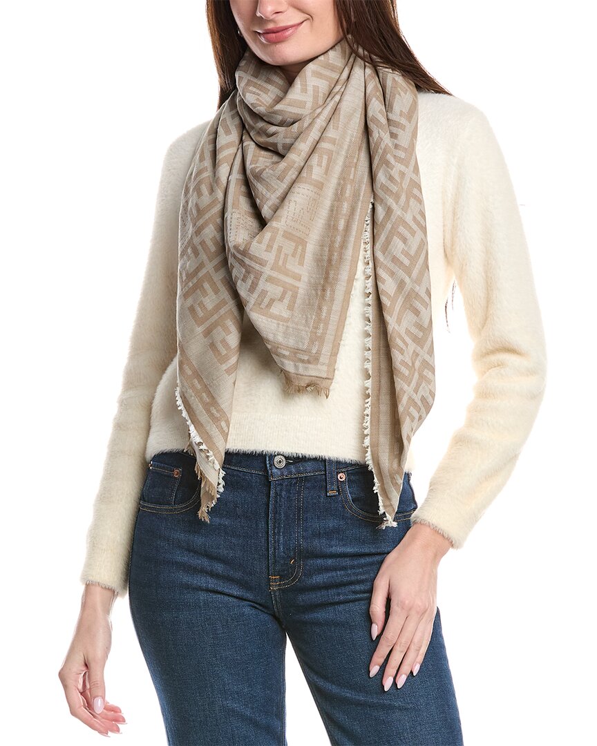 Fendi Wool Shawl Rovelle Bags