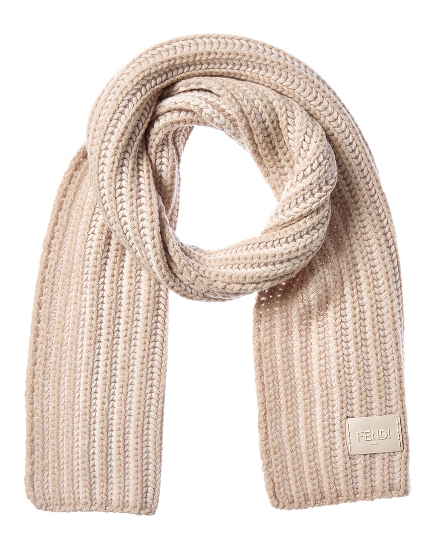 Fendi Wool & Cashmere-Blend Scarf Rovelle Bags
