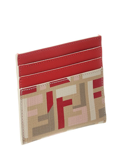 Fendi Ff Roma Leather Card Case Rovelle Bags