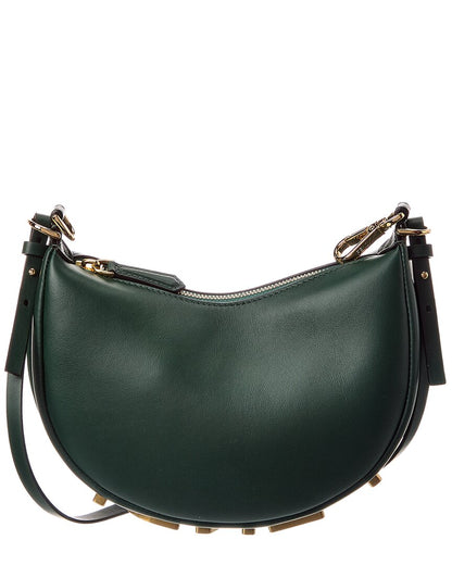 Fendi Fendigraphy Mini Leather Hobo Bag Rovelle Bags