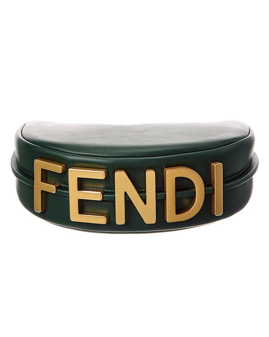Fendi Fendigraphy Mini Leather Hobo Bag Rovelle Bags