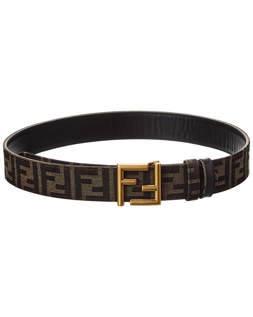 Fendi Ff Reversible Leather Belt Rovelle Bags