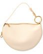 Burberry Knight Arc Leather White Hobo Bag