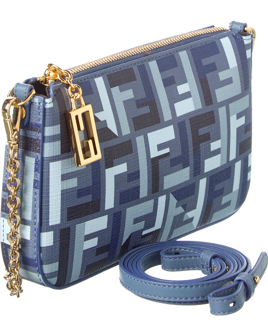 Fendi Baguette Ff Jacquard Pouch Rovelle Bags