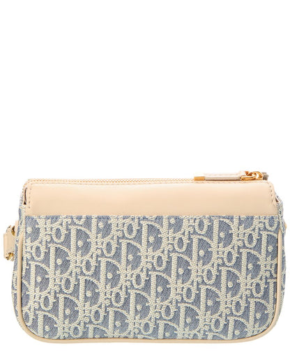 Dior Small 30 Montaigne Canvas Leather Shoulder Bag Rovelle Bags