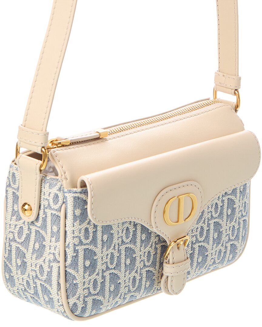 Dior Small 30 Montaigne Canvas Leather Shoulder Bag Rovelle Bags