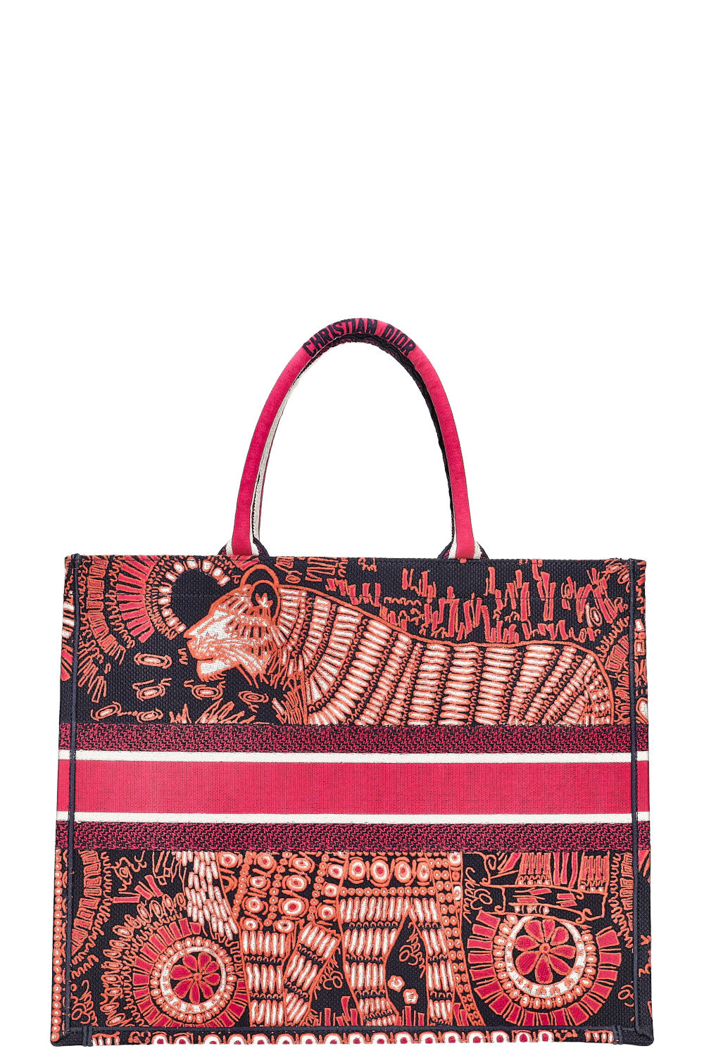 Dior Book Tote Canvas Tote Bag Rovelle Bags