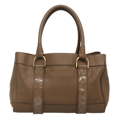 Burberry Beige Leather Tote Bag ( )