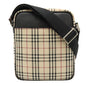 Burberry Nova Brand Canvas White Shoulder Bag Style 39