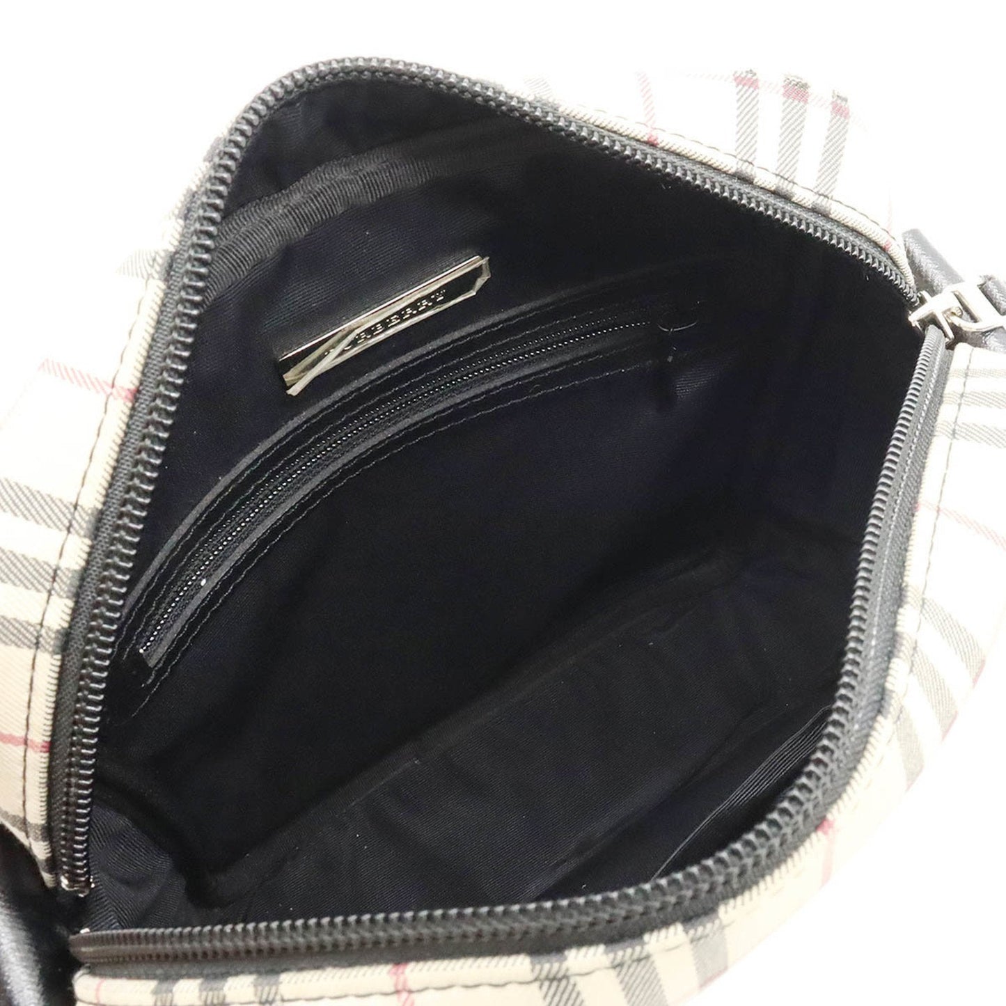 Burberry Nova Brand Canvas White Shoulder Bag Style 39